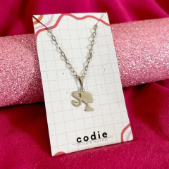 COLAR BARBIE PRATEADO - comprar online