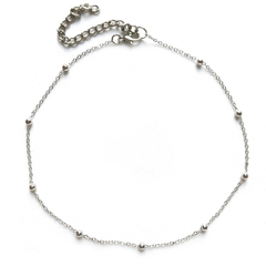 Choker/colar bolinhas