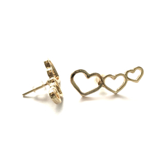 brinco ear cuff coração - Codiê Acessórios