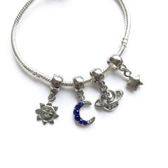 Pulseira Berloques Cosmos