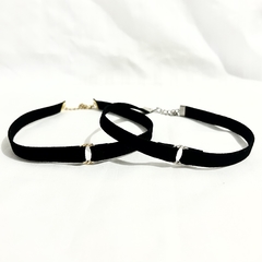 CHOKER CIRCULO VAZADO DOURADO na internet