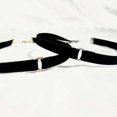 CHOKER CIRCULO VAZADO DOURADO - comprar online