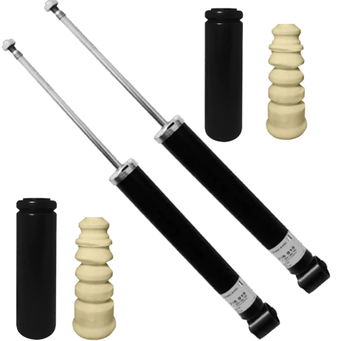 Kit 2 Amortiguadores Traseros Sachs + Kit 2 Fuelle + Tope Golf IV Bora New Beetle A3