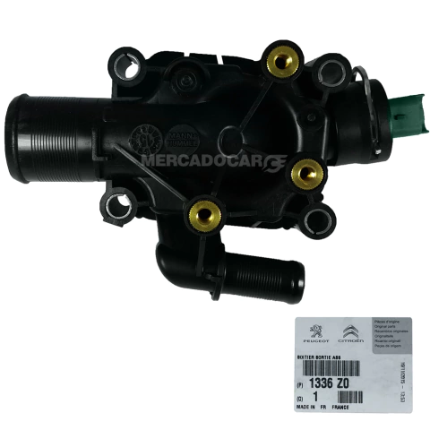 Caja Termostato + Termostato Original 1.6 16v Nafta - 206 207 208 307 308 408 Partner C3 C4 Berlingo Picasso Xsara