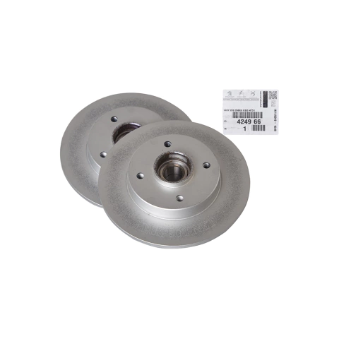 Juego Discos De Freno Trasero Con Maza Y Ruleman Peugeot 308 408 C4 Lounge