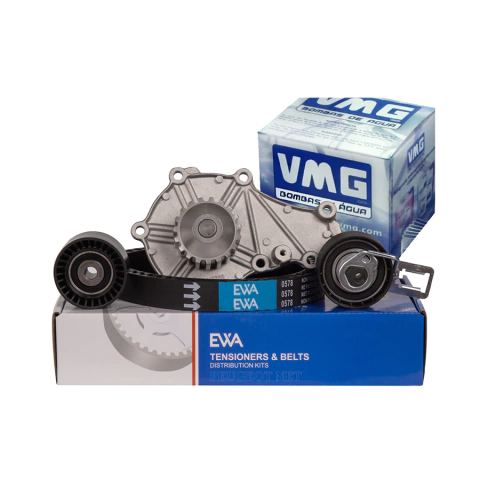 Kit de Distribucion EWA + Bomba de Agua VMG 1.6 HDI 8v - 308 408 Expert Partner C4 Lounge Berlingo