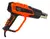 Pistola De Calor Eléctrica 2000w 2 Temperaturas + Accesorios - MercadoCar