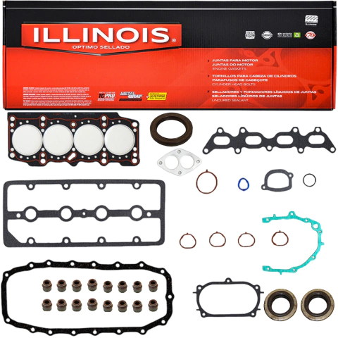 Juego de Descarbonizacion Completo ILLINOIS 1.3 Fire 16v - Palio Siena Palio Novo Doblo Palio Weekend Novo Siena Bravo Stilo