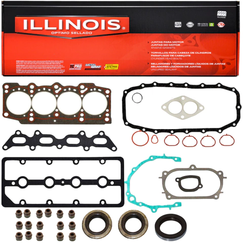 Juego Juntas Descarbonizacion Completo ILLINOIS 1.4 - Siena Palio Idea Punto Stilo Doblo 500