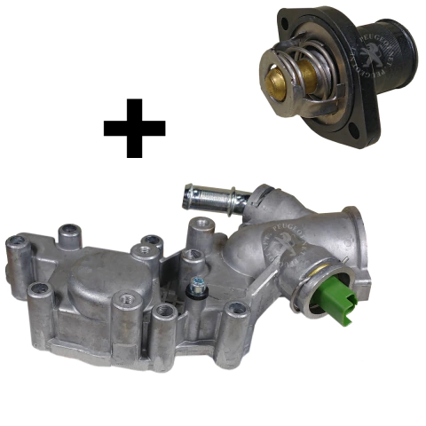Porta Termostato + Termostato 1.4 8v - 206 207 Partner C3 Berlingo / 1.5 8v 208 C3