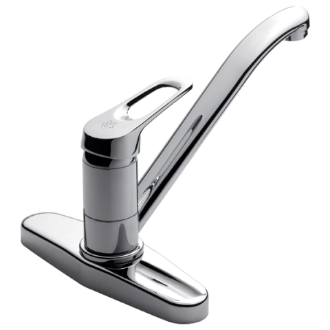 Griferia cocina Arizona Duo FV 0411.03/B1 monocomando con base para 2 agujeros en mesada - comprar online