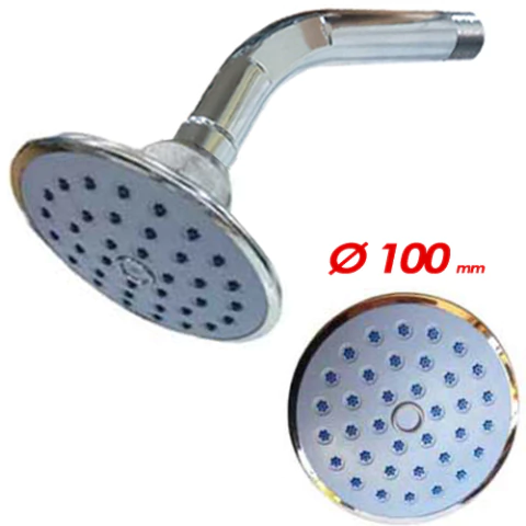 Ducha Con Brazo Teton Plastico C/roceta En Blister 2103 Mozart - comprar online