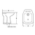 Sanitarios Altos Baño Discapacitados Inodoro Mochila Bidet en internet