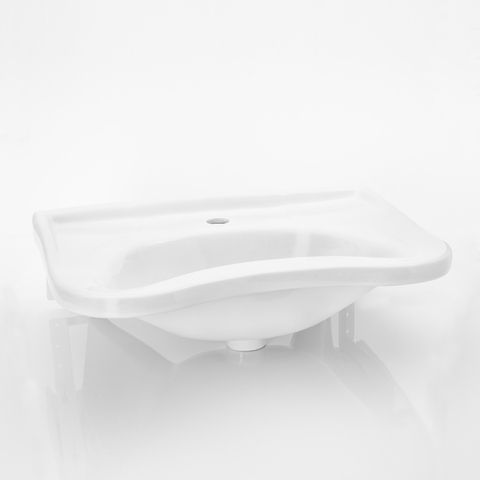 Lavatorio Integral Cordenons para Discapacitados 60x47x17 cm porcelana blanca