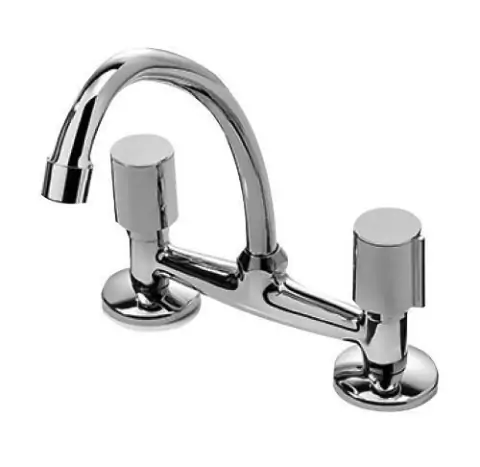 Griferia cocina sobre mesada Domani Piazza pico movil