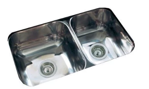 Bacha cocina pileta doble Johnson RR63 63x37x15