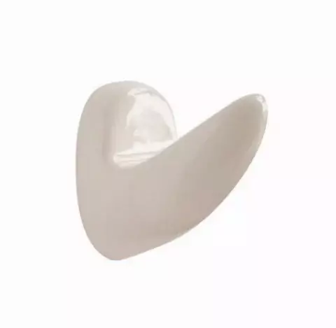 Perchero baño cerámica percha Oniro Pringles blanco