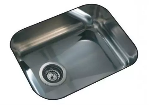 Bacha Cocina Johnson E44/18 Acero Inox 44x34x18 cm Bajo Mesada Simple