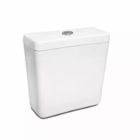 Depósito Mochila Pringles Apoyar Inodoro Largo 14.5cm 12L Porcelana Blanca