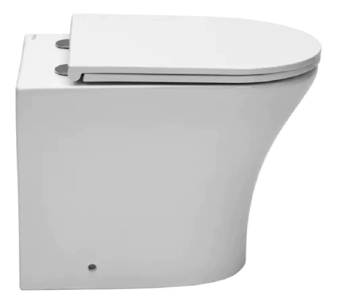 Inodoro Corto Piazza Abruzzo Con Asiento Caida Suave - comprar online