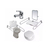 Combo Baño Discapacitados Ferrum Espacio + Griferia + Barrales