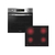 Combo Candy Horno Electrico Fidcx605l + Anafe Ch64ccb Vitroc