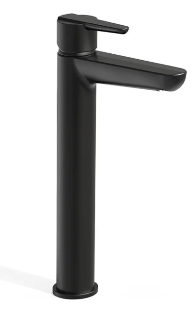 Griferia Lavatorio Alto Flat Monocomando Black Hidromet 8415 - comprar online