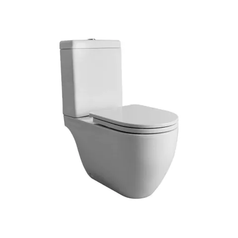 Inodoro Largo + Deposito Apoyo + Tapa Ferrum Fontana