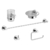 Kit Set Accesorios Baño Fv California 5 Piezas 179.05/17 CR
