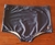 Sunga boxer cinza chumbo com chaminha laranja - comprar online