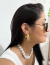 ARGOLA ABS BEATRIZ GRANDE BANHADA A OURO 18K