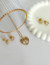 BRINCO LILY CORAÇÃO CRAVEJADO BANHADO A OURO 18K - comprar online