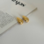 BRINCO GOTA GRANDE BANHADO A OURO 18K na internet