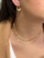CHOKER CARTIER BANHADO A OURO 18K