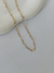 CHOKER CORAÇAO VAZADO BANHADO A OURO - comprar online