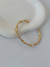 BRACELETE AMASSADO BANHANADO A OURO 18K - comprar online