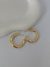 ARGOLA TUBO FINA BANHADO A OURO 18K - comprar online