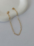 PULSEIRA ELOS RETANGULARES BANHADO A OURO 18K - comprar online