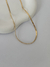 CHOKER FITA FINA BANHADO A OURO 18K - comprar online