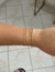 PULSEIRA MINI CORAÇÃO BANHADO A OURO 18K