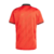 Camisa Flamengo Lifestyler 2024/25 Masculino, cor vermelha, vista traseira, com detalhes em preto.