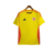 Camisa amarela da seleção colombiana, modelo I 24/25, com detalhes em laranja e logo da Adidas.