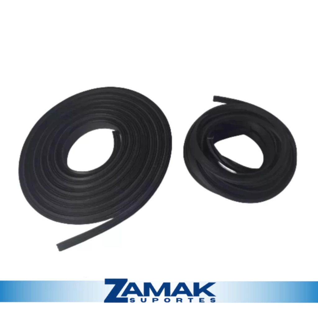 Kit de Borracha Inferior e Superior Para Perfil Infinity (Metro)