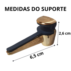 Suporte Para Prateleira Fênix Cor Gold - comprar online