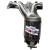Catalisador Crossfox 1.6 8v 2009 2010 2011 2012 2013 2014 2015 2016 - WAY 167449RC na internet