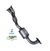 Peça nova. Marca Scapex. Homologado pelo INMETRO. Internamente possui o conversor catalítico (cerâmica). Catalisador S10 2.4 8v 2007 2008 2009 2010 2011 2012. 47509