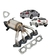 Catalisador + Juntas Cruze 1.8 16v 2012 2013 2014 2015 2016 - Scapex - 47573