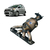 Catalisador Idea 1.6 1.8 16v Etorq 2011 2012 2013 2014 2015 2016 2017 - OG C-10392