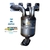 Peça nova. Marca Scapex. Homologado pelo INMETRO. Internamente possui o conversor catalítico (cerâmica). Catalisador Strada 1.8 8v 2010 2011 2012. 27460