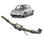 Catalisador New Beetle 2.0 8v 2002 2003 2004 2005 2006 2007 2008 2009 2010 - Scapex 65648